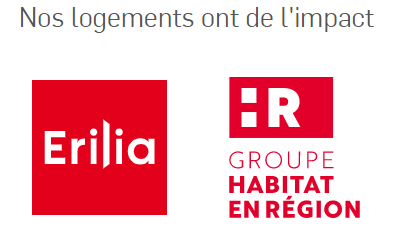Partenariat ERILIA, bailleur social, entreprise du Groupe Habitat en Région
